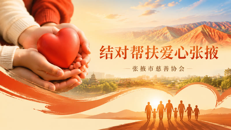 结对帮扶爱心张掖
