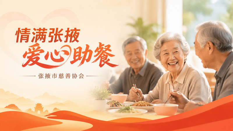 情满张掖爱心助餐